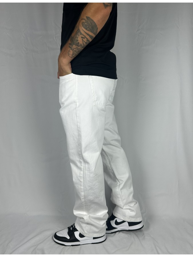 Jeans Baggy Bianco 2