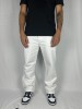 Jeans Baggy Bianco